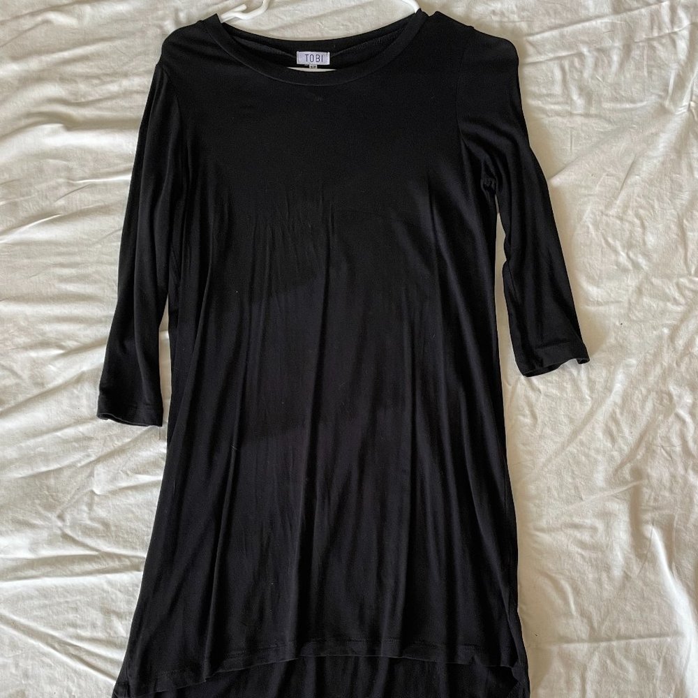 Tobi black minidress